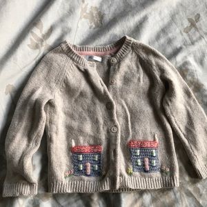 Boden baby sweater cardigan